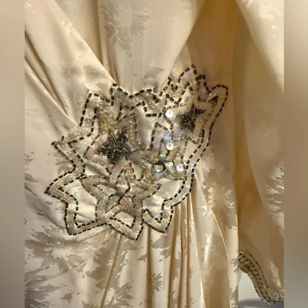 Vintage d’Ore silk dress. EUC size 6 - Picture 3 of 8